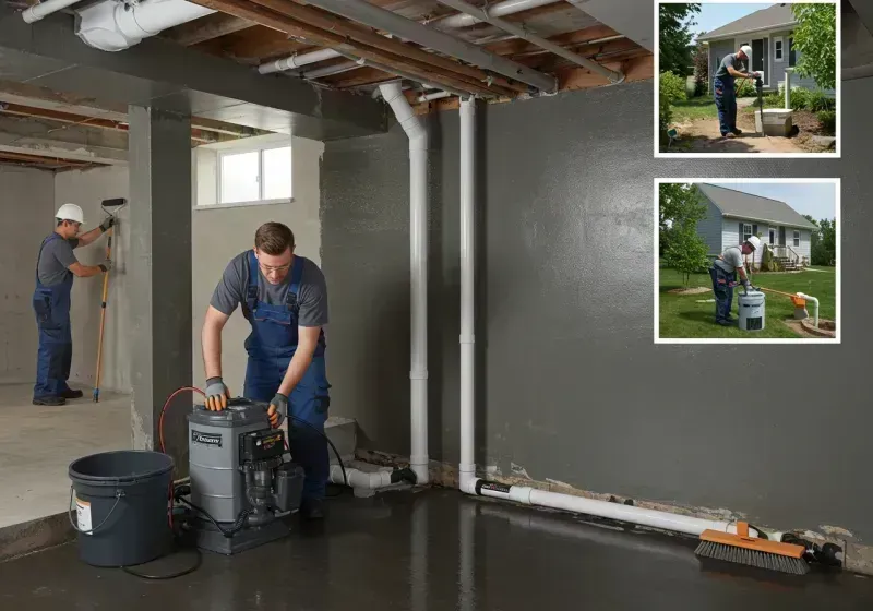 Basement Waterproofing and Flood Prevention process in Pasadena, TX